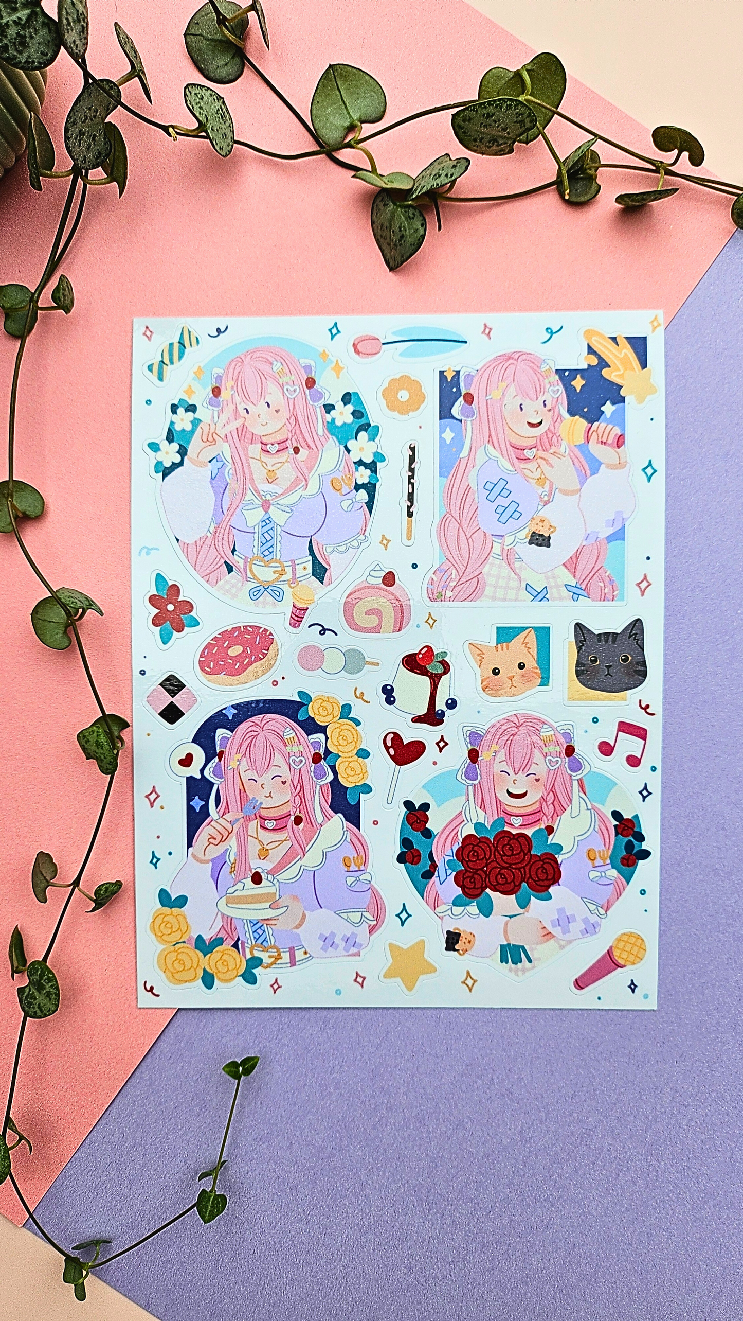 Sagiki Stickers Sheet