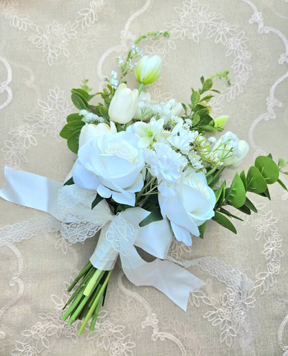 Crafted Bridal Bouquet With Boutonniere - Edition 1