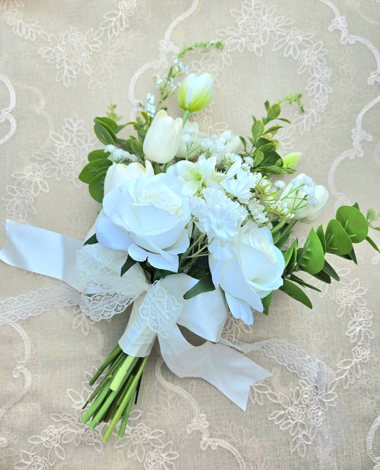 Crafted Bridal Bouquet With Boutonniere - Edition 1