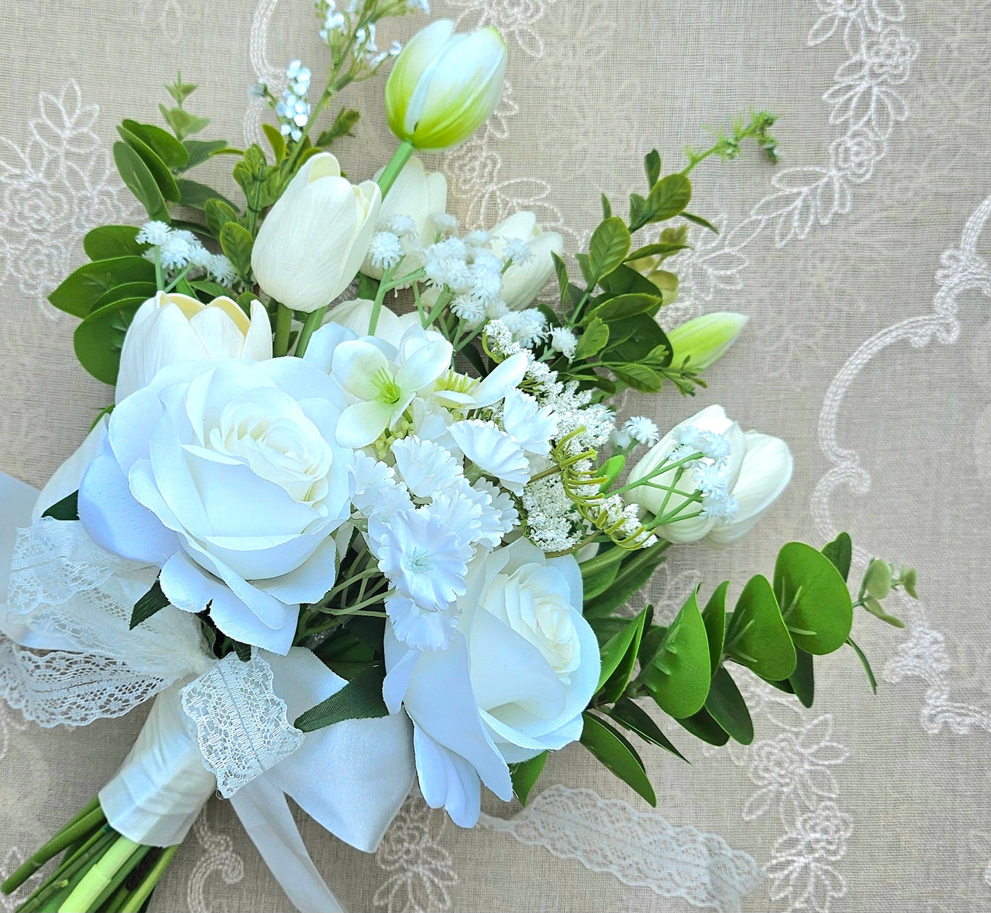 Crafted Bridal Bouquet With Boutonniere - Edition 1