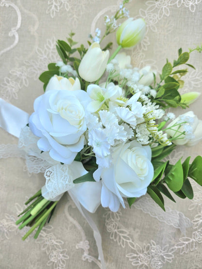 Crafted Bridal Bouquet With Boutonniere - Edition 1