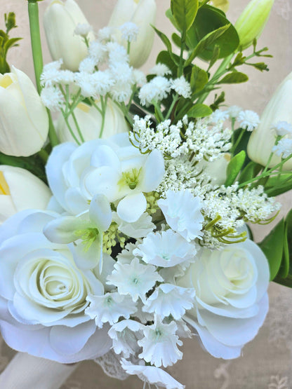 Crafted Bridal Bouquet With Boutonniere - Edition 1