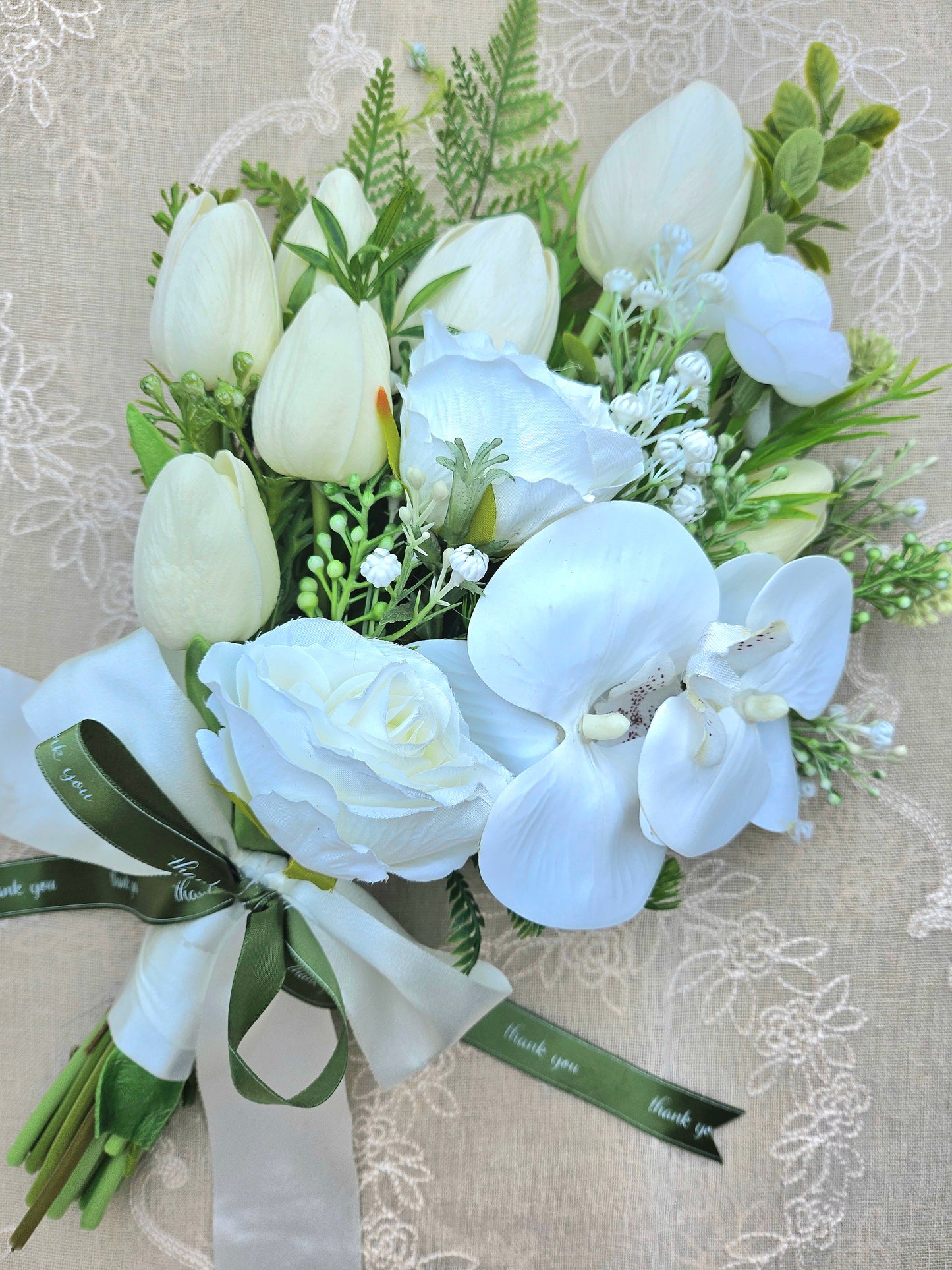 Crafted Bridal Bouquet With Boutonniere - Edition 3