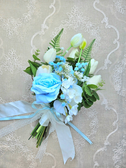 Crafted Bridal Bouquet With Boutonniere - Edition 2