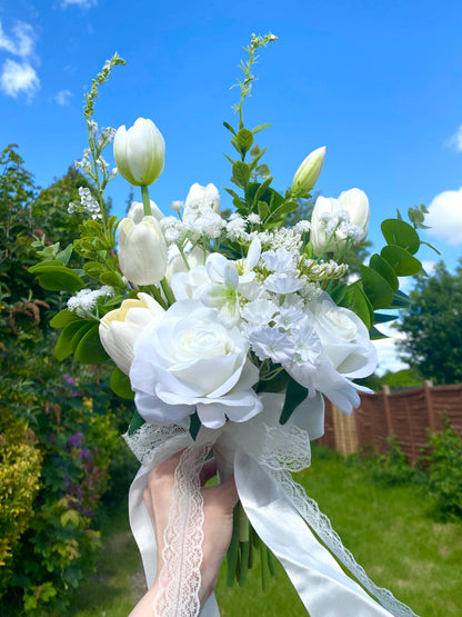 Crafted Bridal Bouquet With Boutonniere - Edition 1