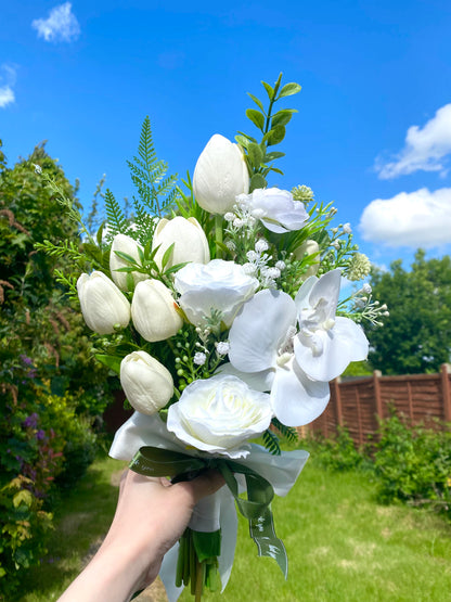 Crafted Bridal Bouquet With Boutonniere - Edition 3