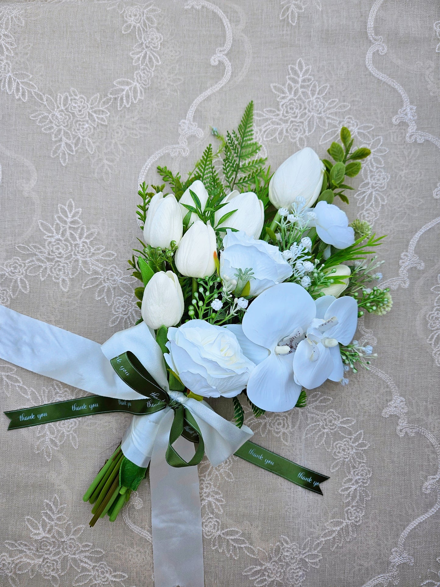 Crafted Bridal Bouquet With Boutonniere - Edition 3