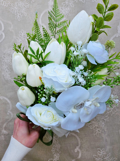 Crafted Bridal Bouquet With Boutonniere - Edition 3