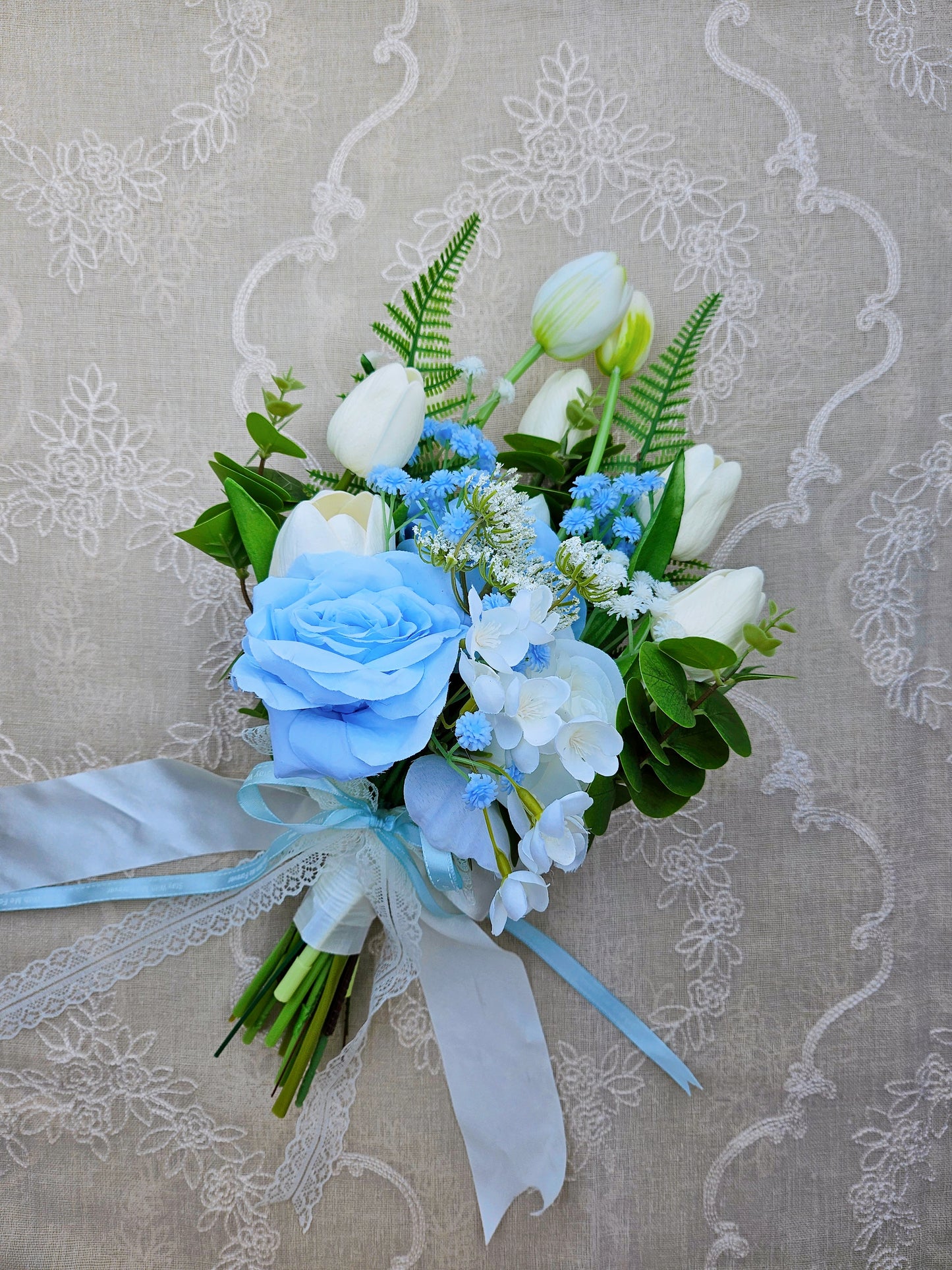 Crafted Bridal Bouquet With Boutonniere - Edition 2